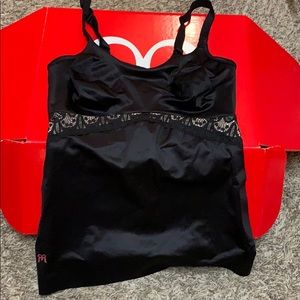 Ruby Ribbon Lace Full support cami